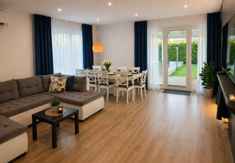 Villa Nordica | Ferienhaus für 11 Personen | Schwimmbad | Garten | Stegna in der Nähe des Zentrums