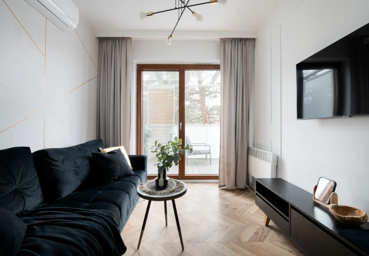 Nautikka Park C22 | 33 m² | Klimatyzacja | Częściowy widok na morze | Przy plaży oraz centrum