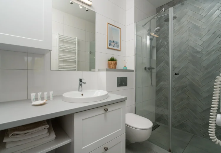 Nautikka Park D21 | 48 m² |  Klimatyzacja, Zmywarka | Kids club, sala fitness |150 m od plaży |