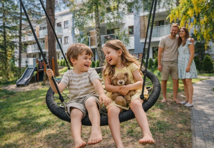 Nautikka Park D21 | 48 m² |  Klimatyzacja, Zmywarka | Kids club, sala fitness |150 m od plaży |