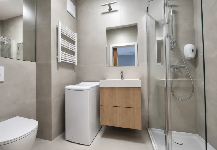 Bałtycka Sea Park 50 – klimatyzowany, dwupokojowy apartament 38 m², z częściowym widokiem na morze