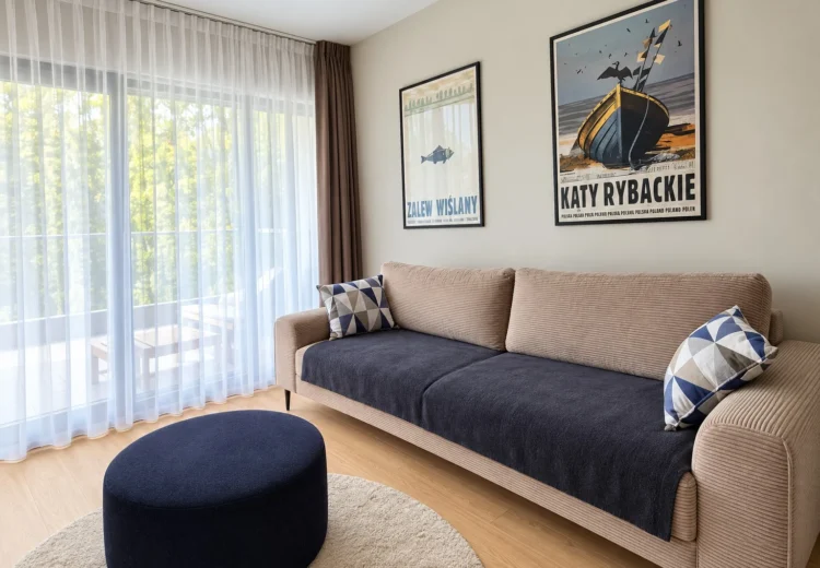 Bałtycka Sea Park 51 – widok na morze, 2 TV, 150m plaża